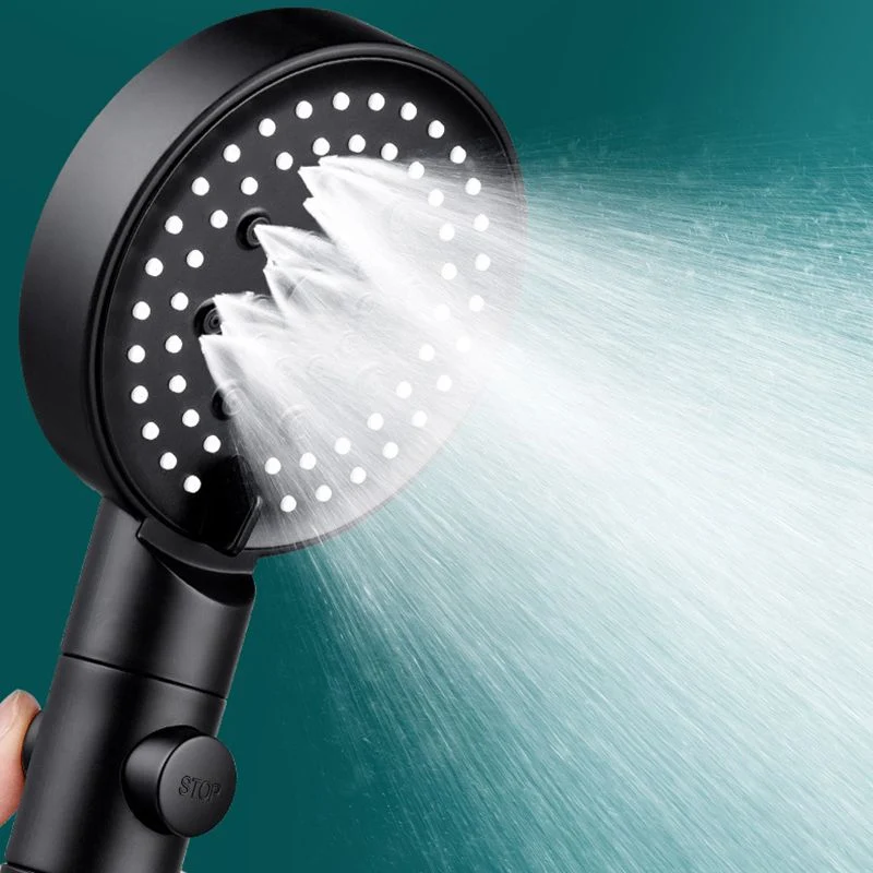 Cabezal de ducha de pared de plástico, cabezal de ducha de mano moderno Clearhalo