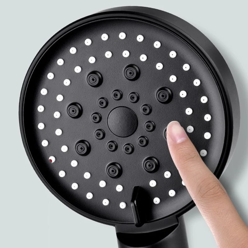Cabezal de ducha de pared de plástico, cabezal de ducha de mano moderno Clearhalo