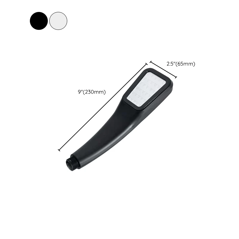 Cabezal de ducha de pared de plástico, cabezal de ducha de mano para baño moderno Clearhalo