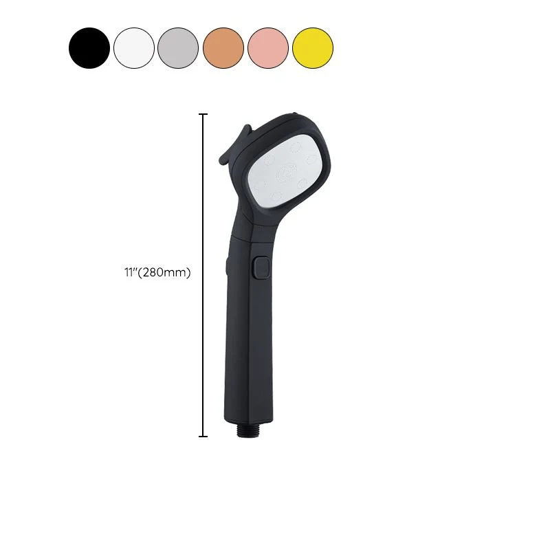 Cabezal de ducha de plástico moderno, cabezal de ducha de pared con flujo de agua ajustable Clearhalo