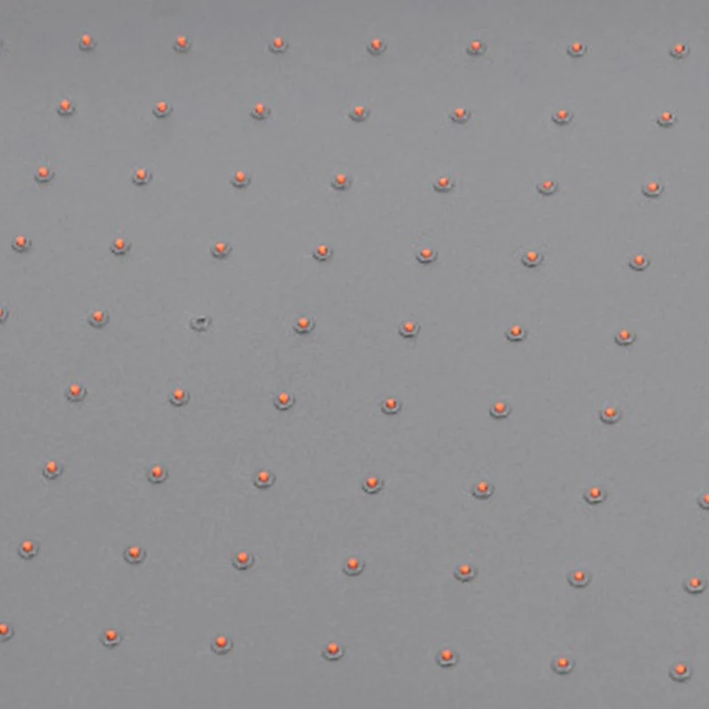 Cabezal de ducha rectangular gris combinado cabezal de ducha con patrón de pulverización estándar Clearhalo