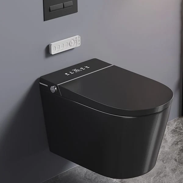 Control de temperatura Bidé inteligente Asiento calefactor de pared alargado Cerámica Clearhalo