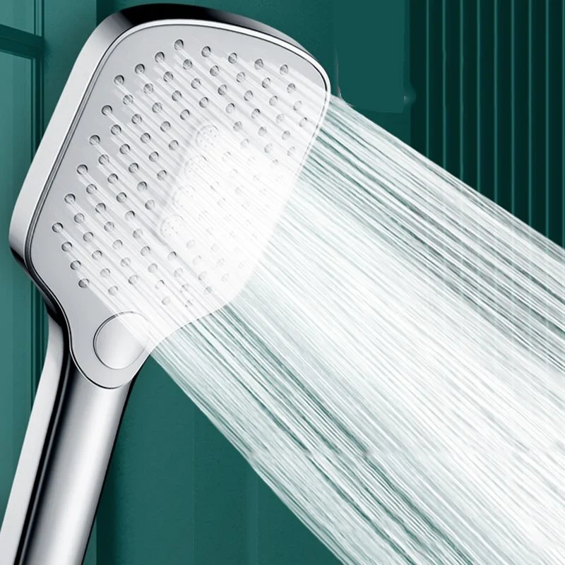 Ducha de mano rectangular contemporánea con 3 chorros Ducha de mano de pared Clearhalo