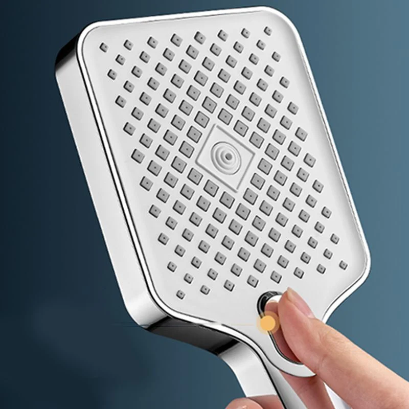 Ducha de mano rectangular moderna Ducha de mano de montaje en pared con bajo consumo de agua Clearhalo