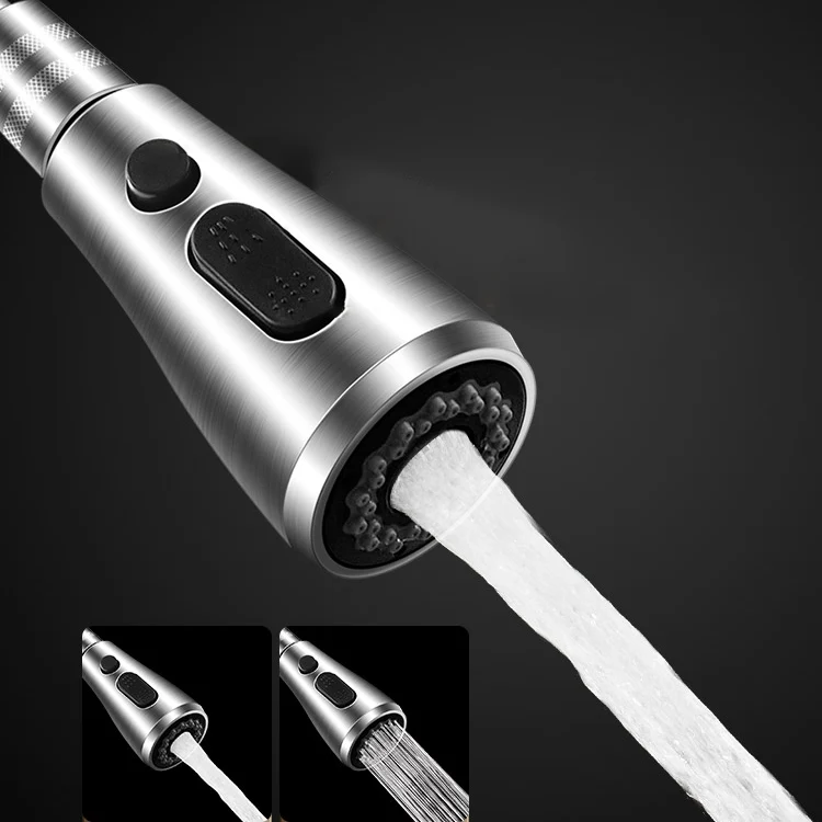 Grifo de cocina extraíble Grifo monomando con rociador extraíble Clearhalo
