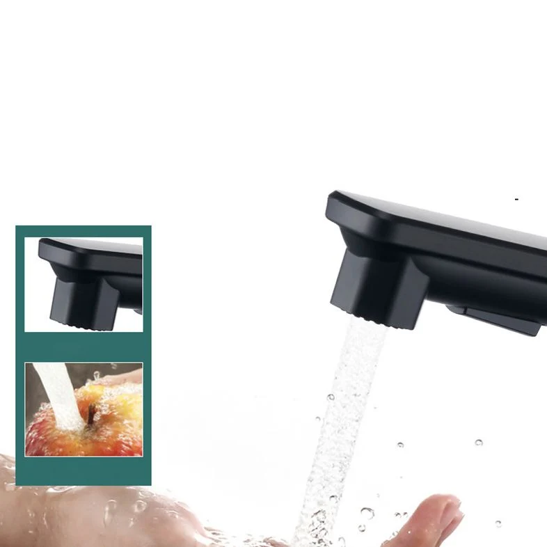 Grifo para recipiente moderno, grifo para recipiente monomando de color puro de cobre Cromo Clearhalo