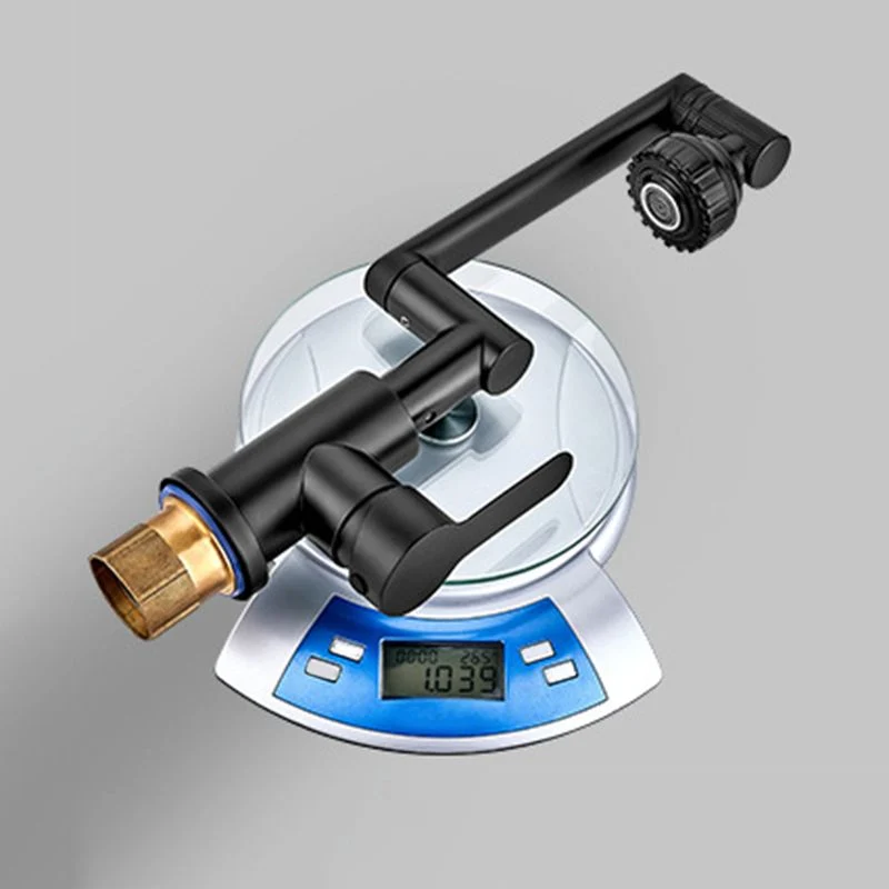 Grifos monomando Grifos para lavabo estilo moderno para baño Negro Clearhalo