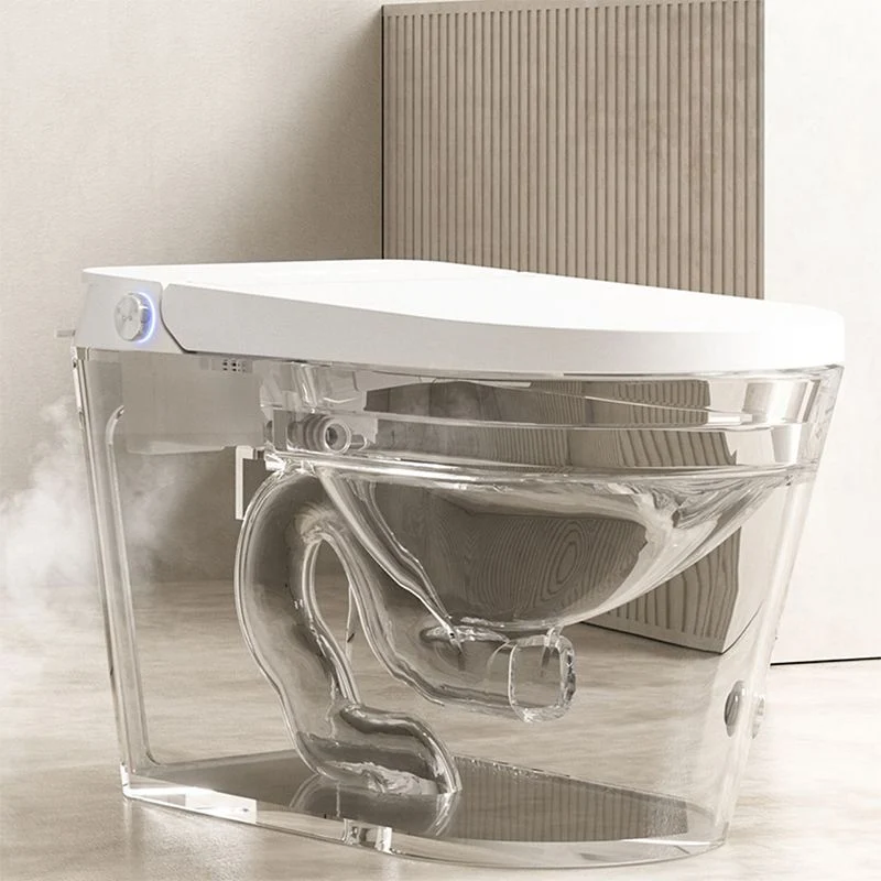 Inodoro de orina moderno con tanque oculto y asiento de inodoro Clearhalo