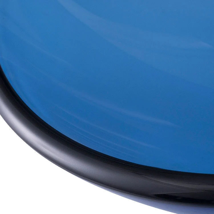 Lavabo de baño Creative Vessel, lavabo de vidrio en azul Clearhalo