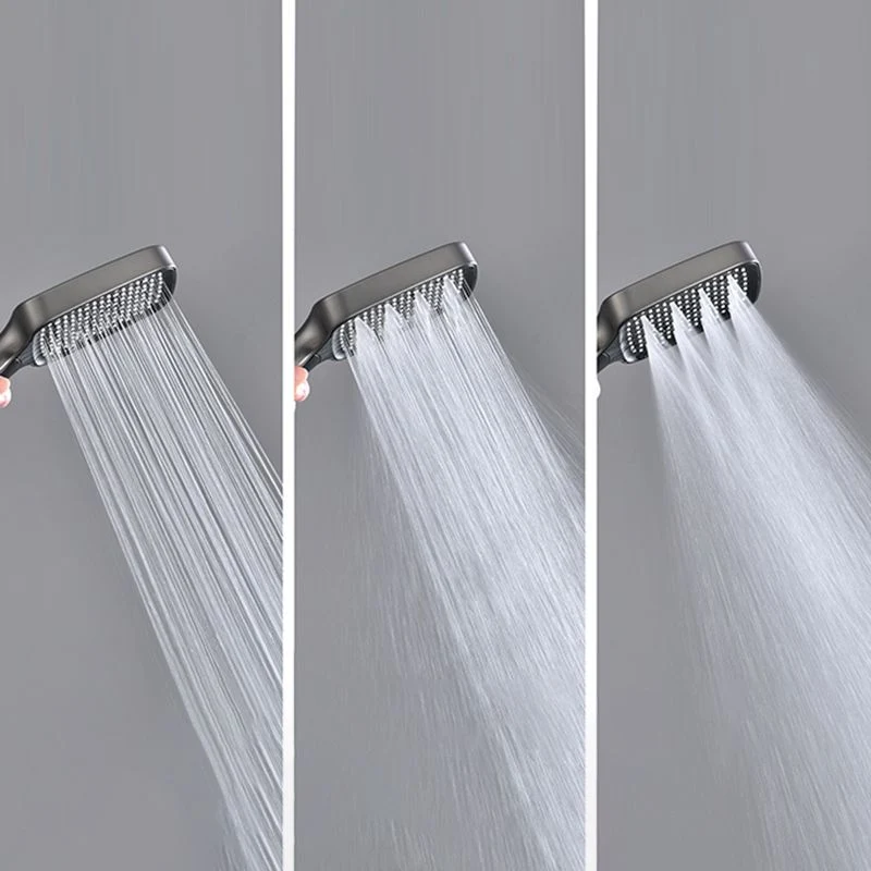 Sistema de ducha con control de temperatura, cabezal de ducha ajustable de latón combinado, moderno Clearhalo