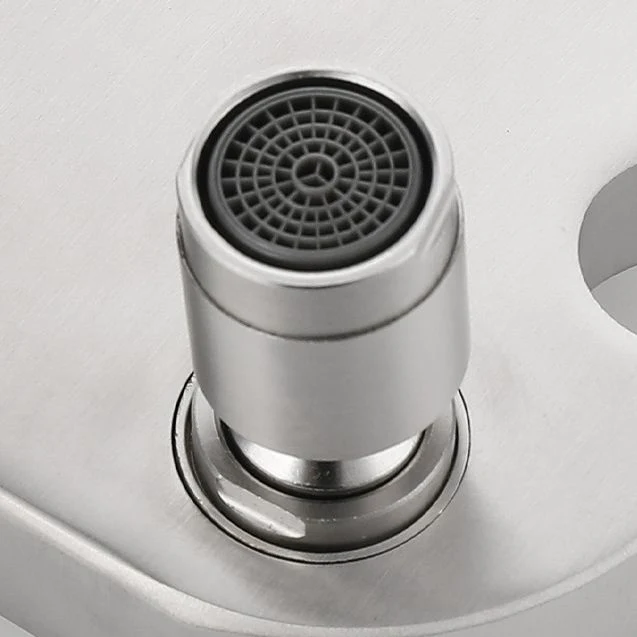 Sistema de ducha moderno, cabezal de ducha ajustable de acero inoxidable, combinación de ducha Plata Clearhalo