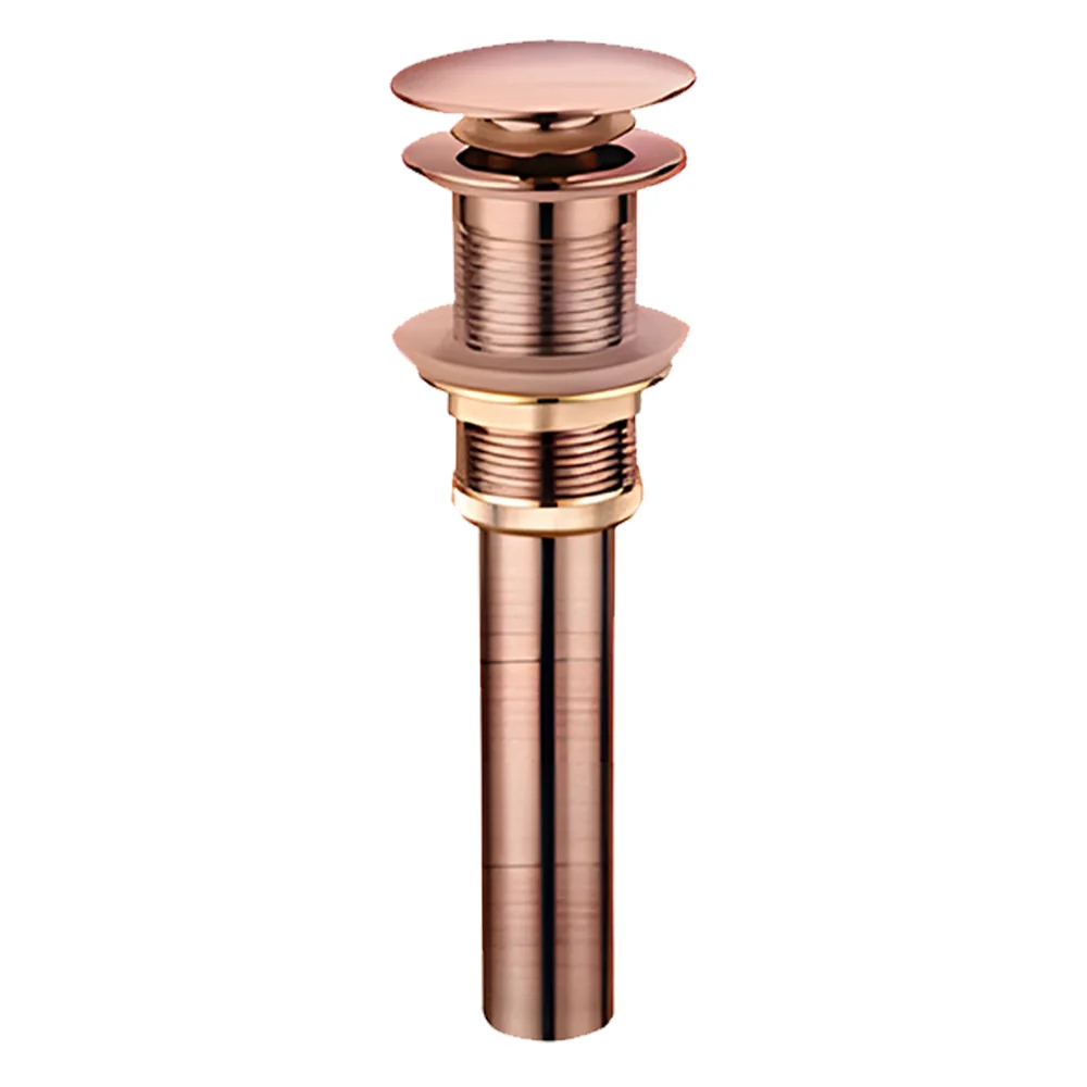 Contra Lavabo Botón Push Oro Rosado Meer Canpop-004 CNX