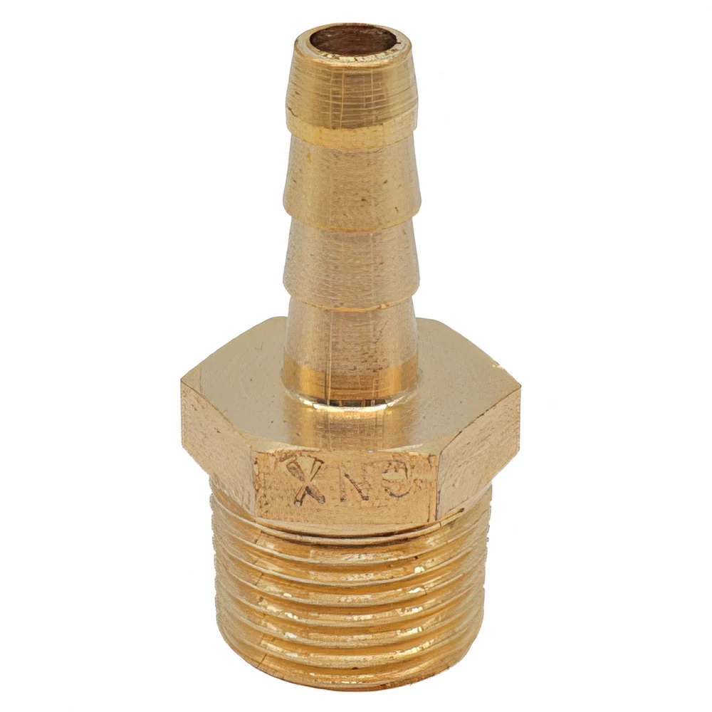 Niple Espiga Terminal Cola de Rata Latón 1/4" x 1/2" CNX Net0613