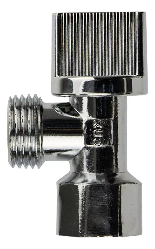 14 Pzas Valvula Angular Paso 1/2''h X 1/2''m Volante Plano CNX