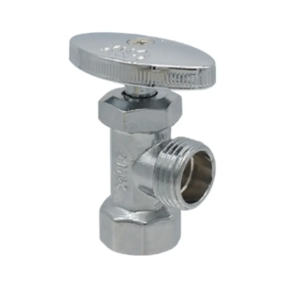 Valvula Angular h*m Volante 1/2” x 1/2” Cromado CNX