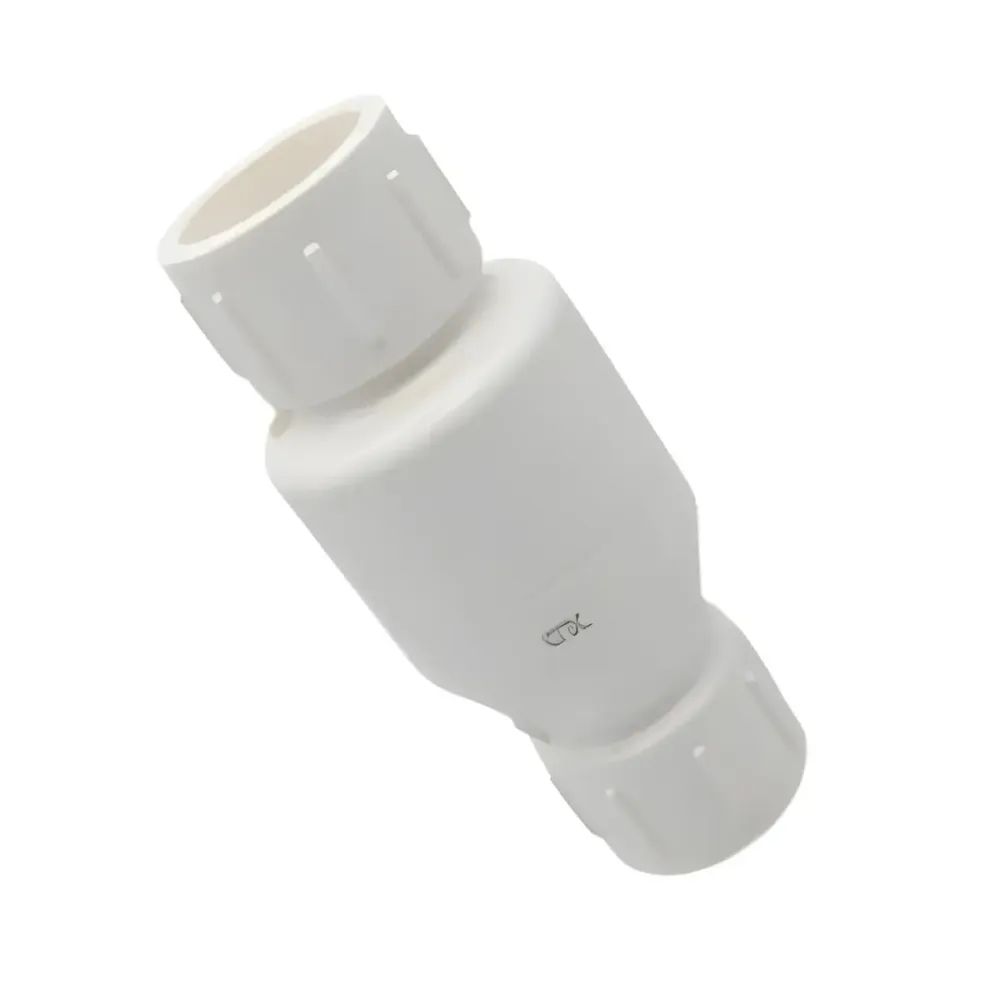 Valvula Check Resorte Pvc 2 Cnx Blanco Plomeria Resistente