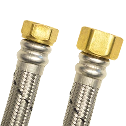 Conector Flexible Para Boiler Ab-D80 | Acero Inoxidable | 80 Cm | ¾ X ½ Fip COFLEX