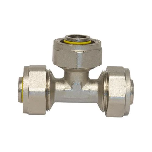 Tee De Gas 3/8 X 3/8 X 3/8, Modelo 9043070/Cg-Te000-Cc, Coflex, Pg1055Du