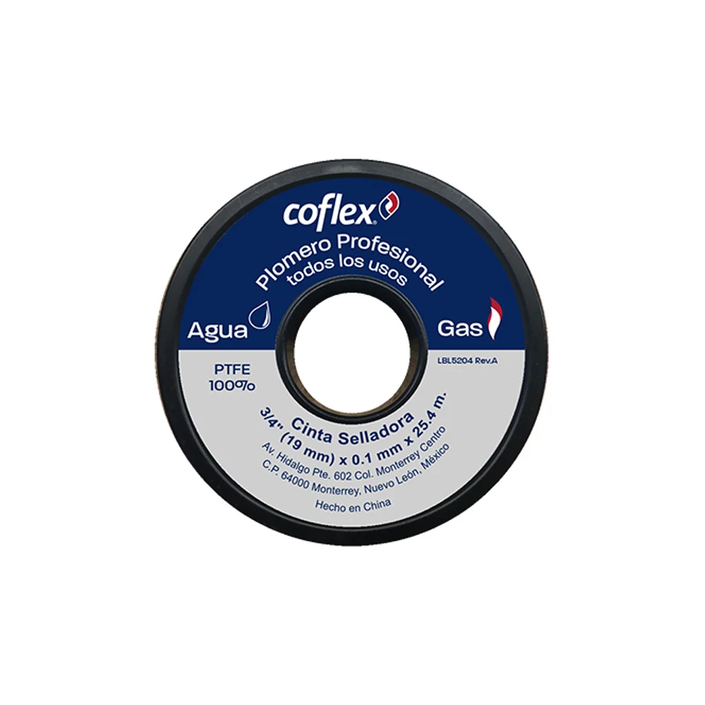 Teflon Coflex 3/4" Wtp34-25