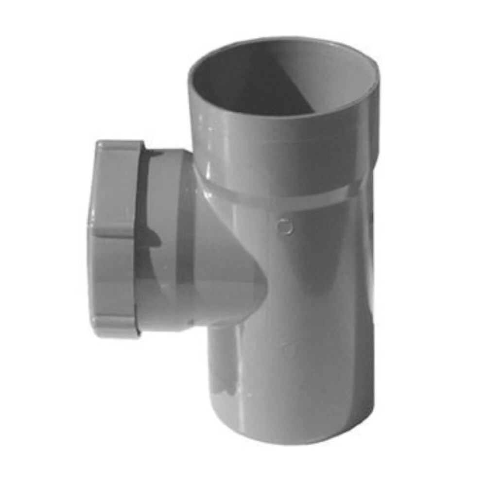 Tee Registro Pvc Gris 75 Mm COSMOPLAS