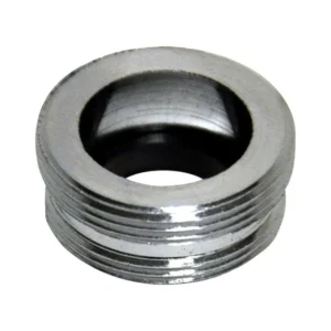 Adaptador de aireador cromado Danco con rosca macho de 55/64 pulg.-27M x 13/16 pulg.-27M - Oferta de la semana