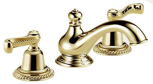 Grifo Lavamanos Bimando Dorado - Delta Alad