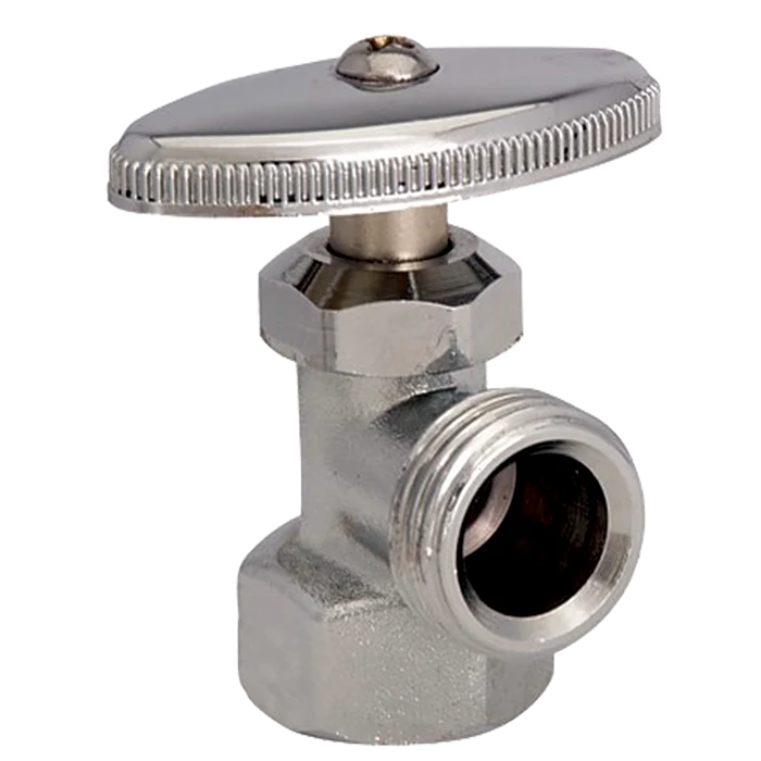 Llave Angular Dica Con Contratuerca Acabado Cromado Pv8466