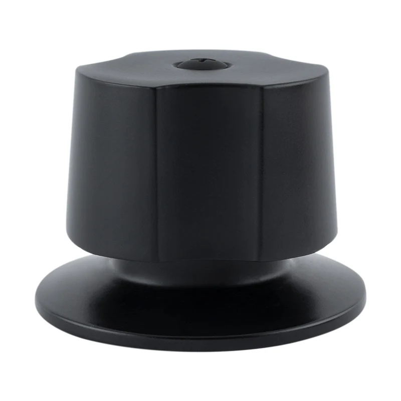 Maneral Grande para Regadera con Chapetón Negro Mate DICA