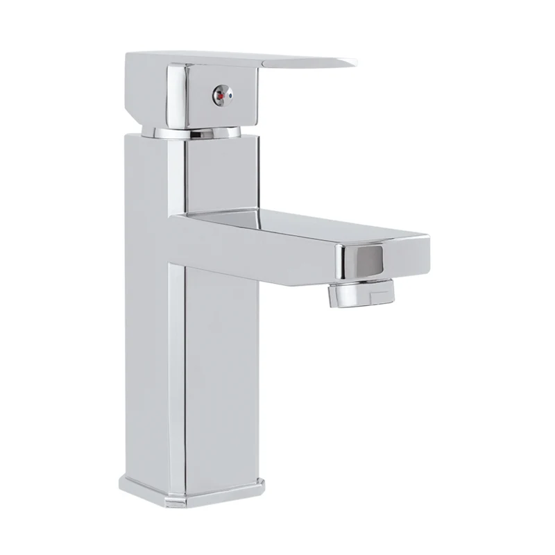 Monomando Corto Ecológico ABS para Lavabo Acabado Cromo DICA