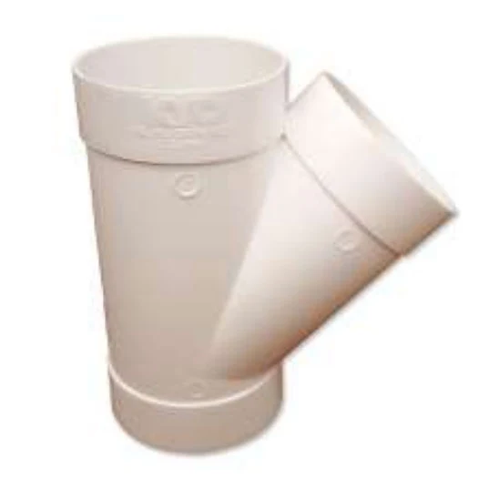 Yee pvc sanitario cem. de 100 mm (4) DTC