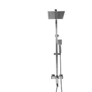 Ducha externa Minimalista Acero Cuadrada