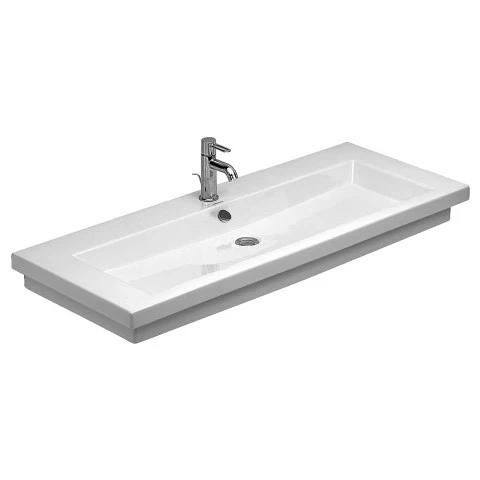 Lavamanos De Sobreponer Rectangular 120X50.5cm - Duravit 2nd Floor