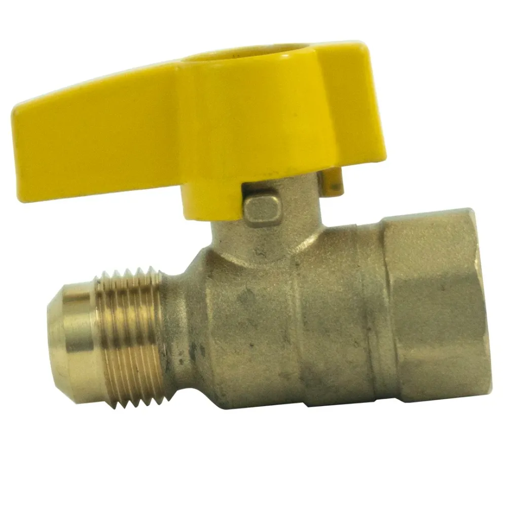 Llave De Paso P/Gas 1/2X1/2 Coflex Electrodomesticos Olvera