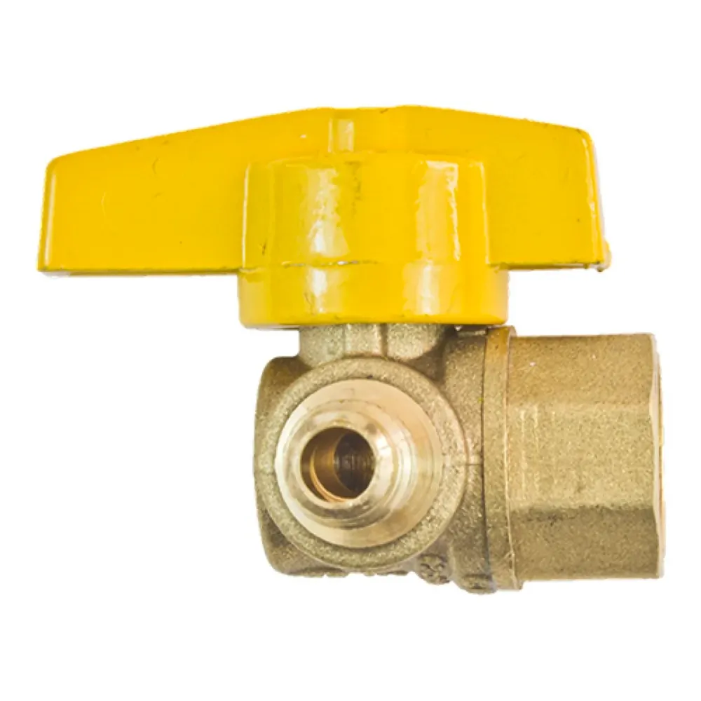 Llave De Paso P/Gas 1/2 X 5/16 C/Codo Electrodomesticos Olvera
