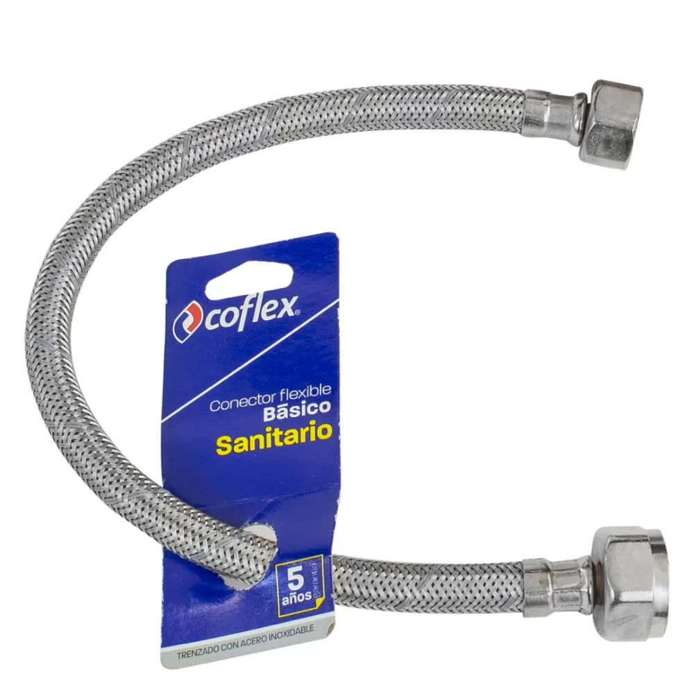 Manguera Para Sanitario 1/2X7/8 Coflex Electrodomesticos Olvera