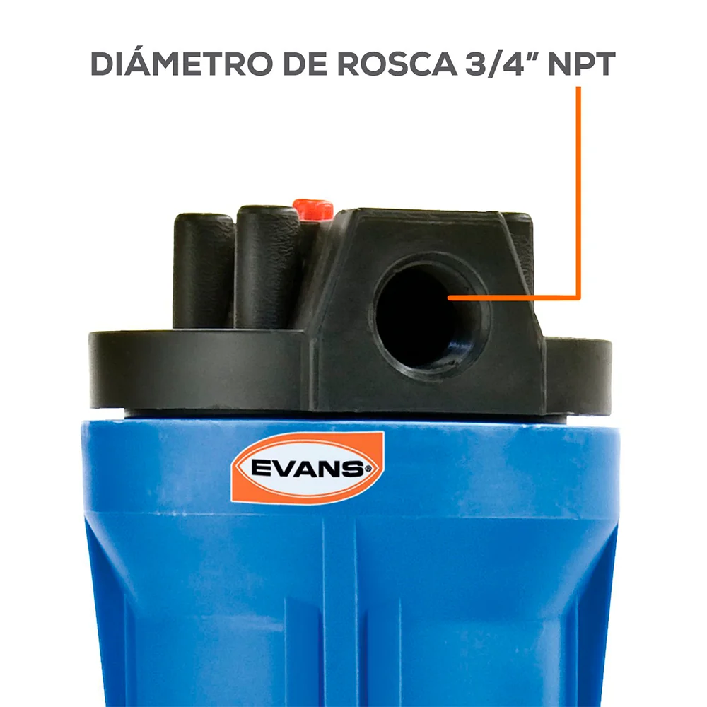 Porta Cartucho P/ Filtro Evans Blue121-10B