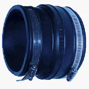 Fernco Schedule 40 6 . Hub X 4 . D Hub PVC Flexible Coupling 1 pk - Open Box
