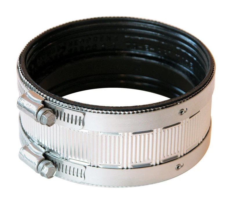 Fernco Schedule 40 4 . 4 . D PVC No Hub Coupling 1 pk - Open Box
