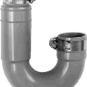 Sifón de drenaje de PVC Fernco Schedule 40 de 1-1/2 pulg. de cubo x 1-1/4 pulg. de cubo D (paquete de 1) - Oferta de la se...
