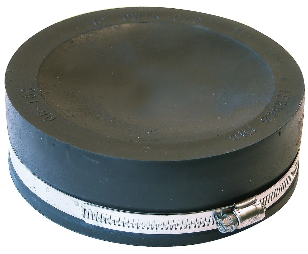 Tapa de PVC SH40, cubo de 6" Fernco