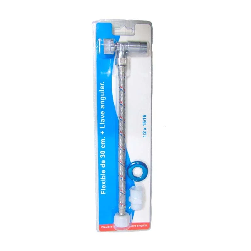 LLAVE ANGULAR CON FLEXIBLE FERRETERIA CHACABUCO