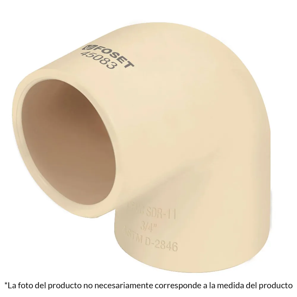 Codo De 90° CPVC FERRETERÍA WITZI