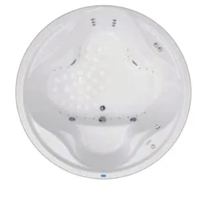 TINA CHIC DE LUJO CON HIDROMASAJE Blanco FORMACRYL