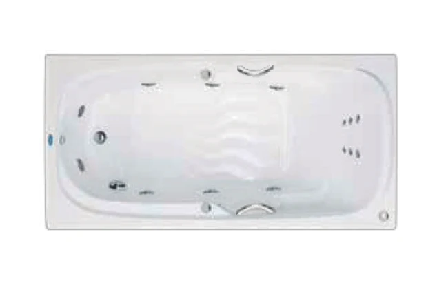 TINA DELUXE CON/SIN HIDROMASAJE Blanco FORMACRYL