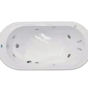 TINA GALAXY CON/SIN HIDROMASAJE Blanco FORMACRYL