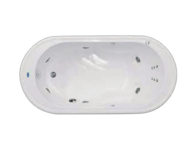 TINA GALAXY CON/SIN HIDROMASAJE Blanco FORMACRYL