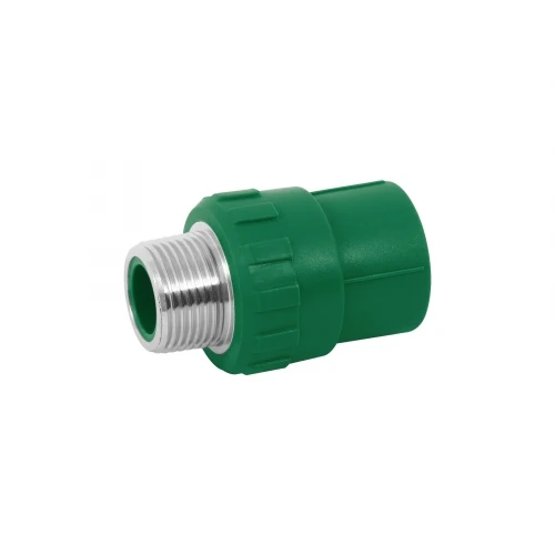 Adaptador PPR 1/2' macho con inserto metálico, Foset 49879 CV-611