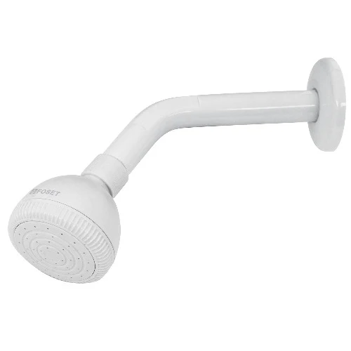 Cabeza Ducha Plastica Blanca Basic Foset (49269)