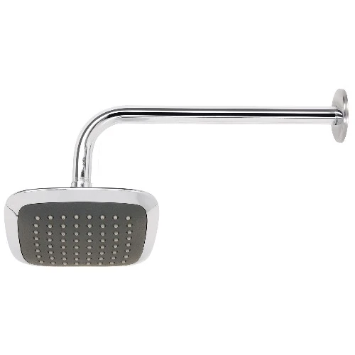 Cabeza Ducha Redonda Plástica 6Plg C/Brazo Foset (49451)