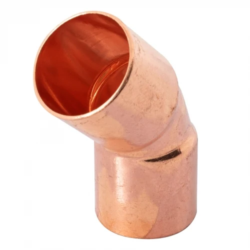 Codo 45° de cobre de 1', Foset 49730 CC-863